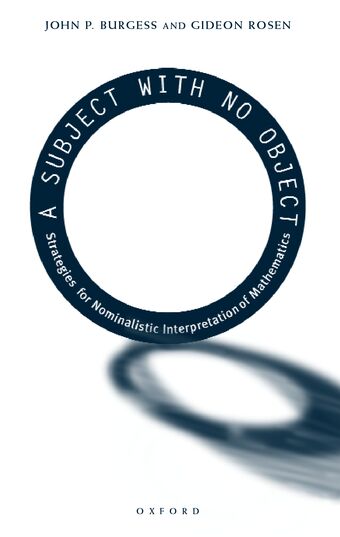 A Subject With No Object book cover