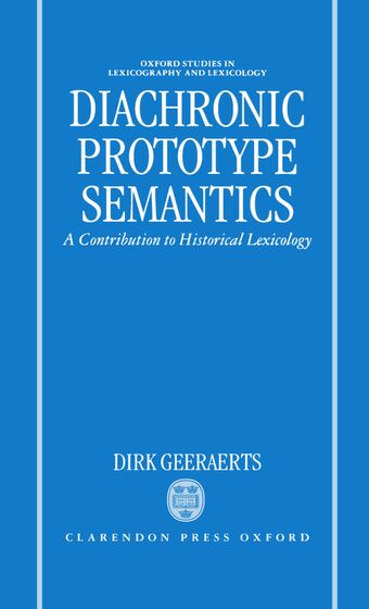 Diachronic Prototype Semantics book cover