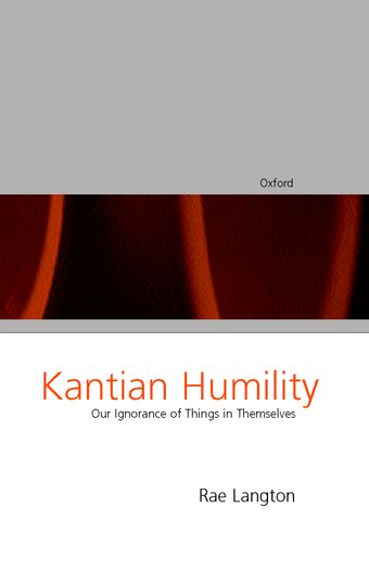 Kantian Humility book cover