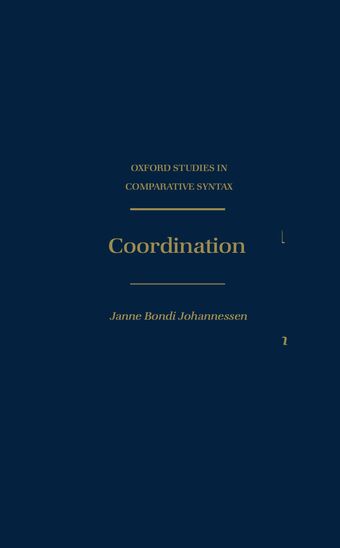 Coordination book cover