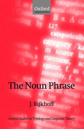 The Noun Phrase book cover