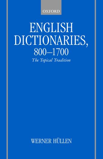 English Dictionaries, 800-1700 book cover