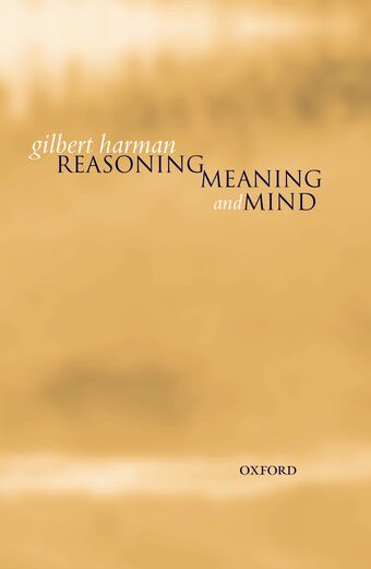 Reasoning, Meaning, and Mind book cover