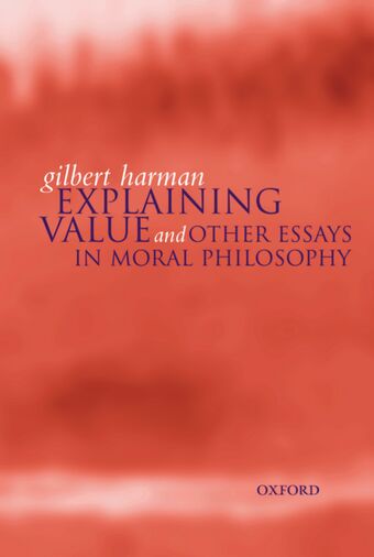 Explaining Value book cover