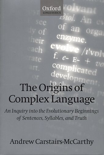 The Origins of Complex Language book cover