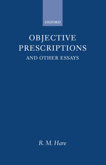 Objective Prescriptions book cover