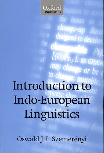 Introduction to Indo-European Linguistics book cover