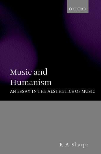 Music and Humanism book cover