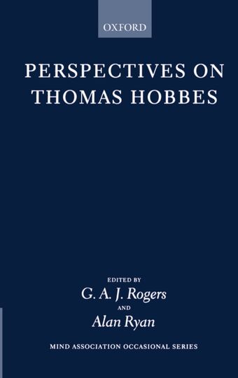 Perspectives on Thomas Hobbes book cover