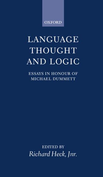 Language, Thought, and Logic book cover