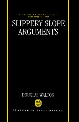 Slippery Slope Arguments book cover