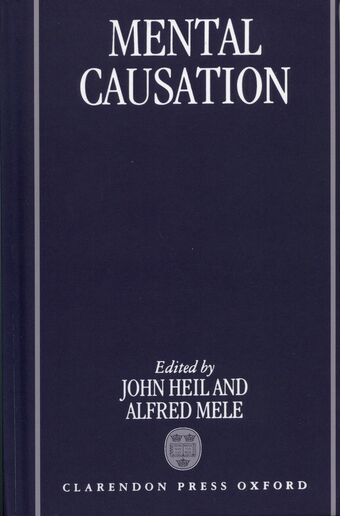 Mental Causation book cover