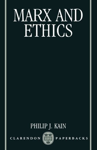 Marx and Ethics book cover