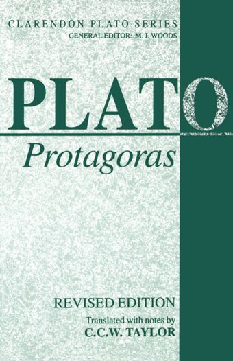 Protagoras book cover