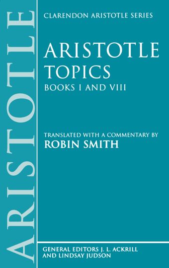 Topics Books I and VIII book cover