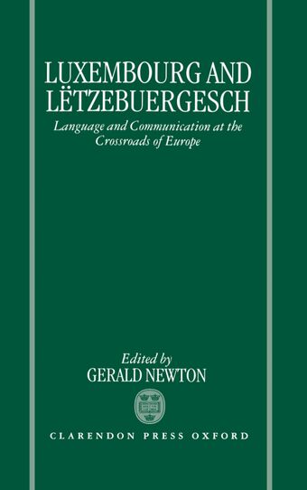 Luxembourg and Letzebuergesch book cover