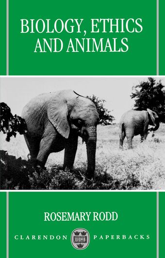 Biology, Ethics, and Animals book cover