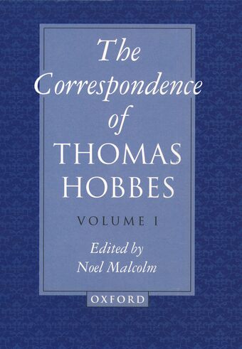 The Correspondence: Volume I: 1622-1659 book cover
