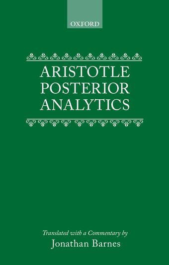 Posterior Analytics Cas 2Ed book cover
