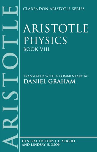 Physics, Book VIII book cover