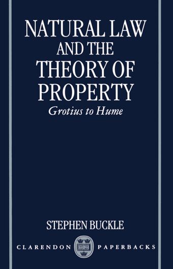 Natural Law and the Theory of Property book cover