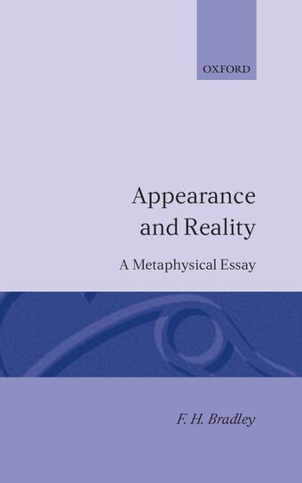 Appearance and Reality book cover