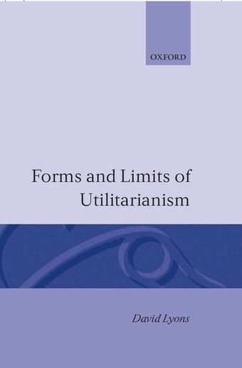 Forms and Limits of Utilitarianism book cover