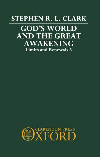 God's World and the Great Awakening book cover