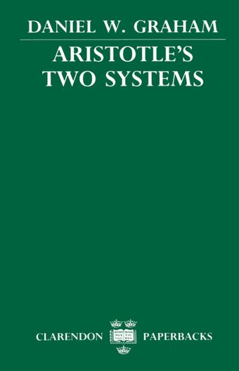 Aristotle's Two Systems book cover