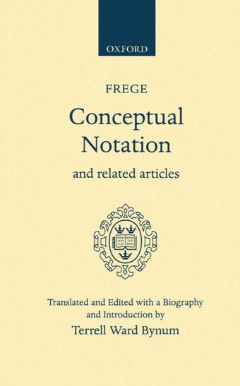 Conceptual Notation and Related Articles book cover