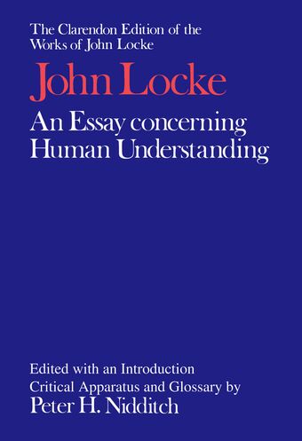 An Essay Concerning Human Understanding book cover
