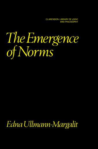 The Emergence of Norms book cover