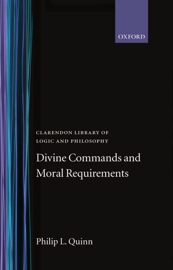 Divine Commands and Moral Requirements book cover