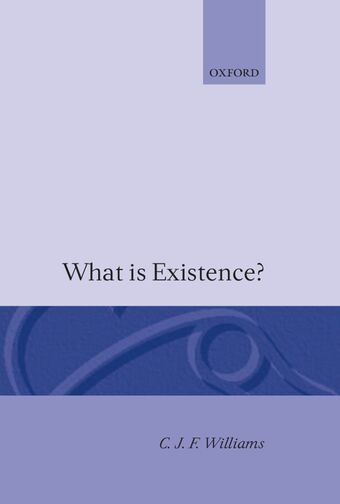 What is Existence? book cover