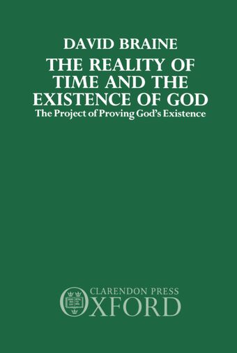 The Reality of Time and the Existence of God book cover