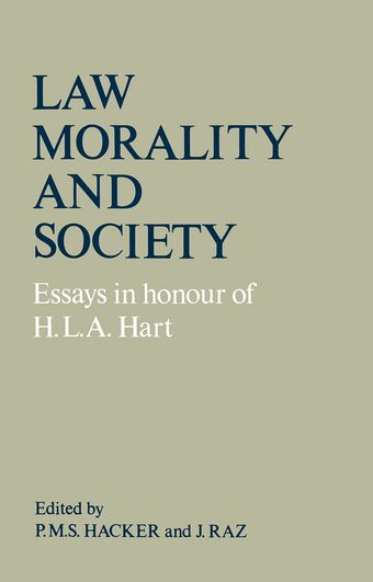Law, Morality and Society book cover