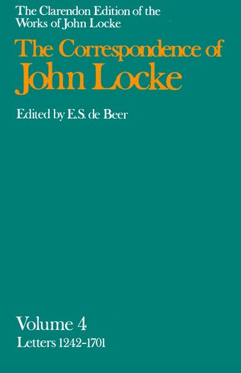 The Clarendon Edition of the Works of John Locke book cover