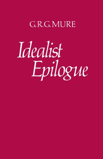 Idealist Epilogue book cover