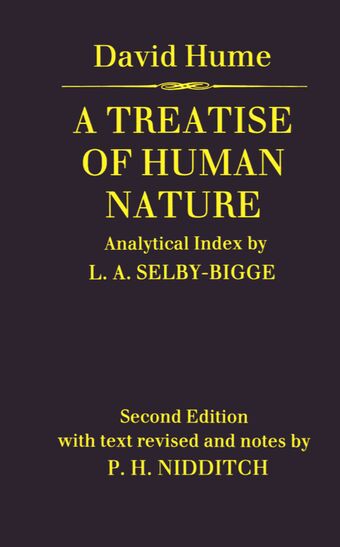 A Treatise of Human Nature book cover