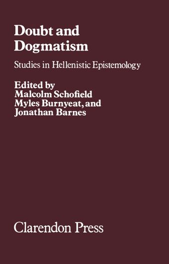Doubt and Dogmatism book cover