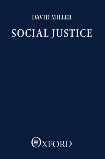 Social Justice book cover