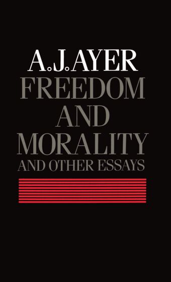 Freedom and Morality and other Essays book cover