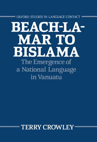 Beach-La-Mar to Bislama book cover