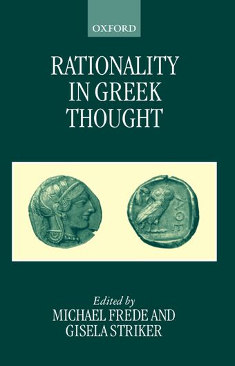 Rationality in Greek Thought book cover