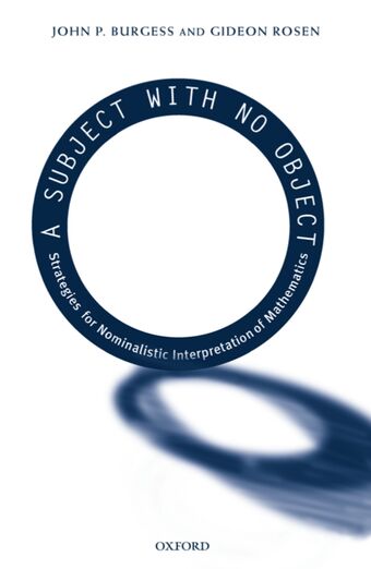 A Subject With No Object book cover