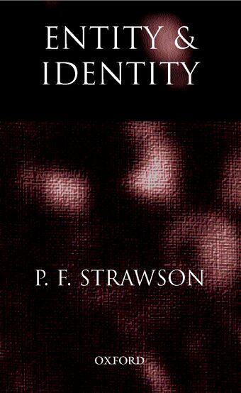 Entity and Identity book cover