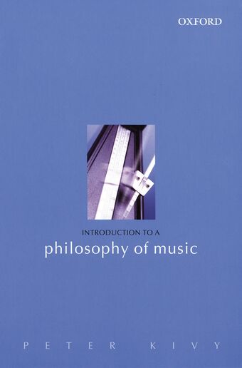 Introduction to a Philosophy of Music book cover