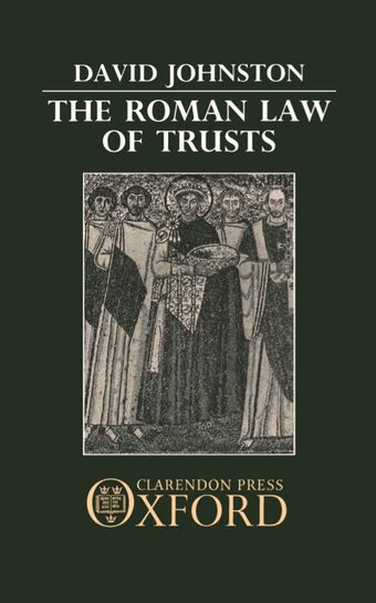 The Roman Law of Trusts book cover