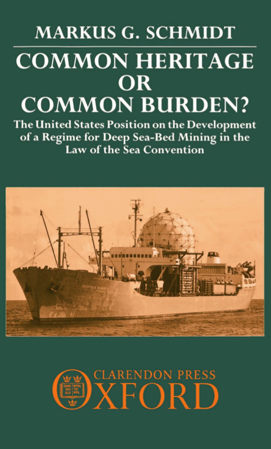 Common Heritage or Common Burden? book cover