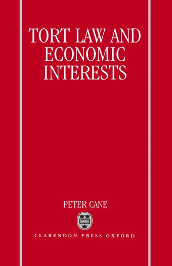 Tort Law and Economic Interests book cover